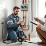 próby szczelności instalacji wodnej