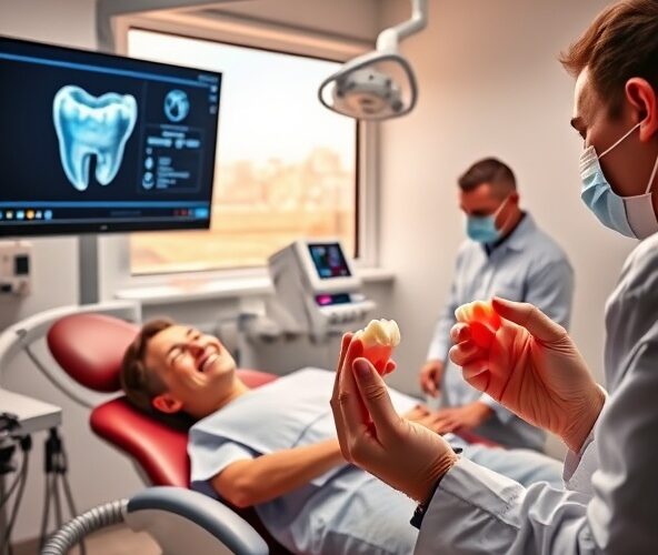 Czy protetyka cyfrowa w Bielsku zrobi koronę w 1 dzień bez przymiarek?