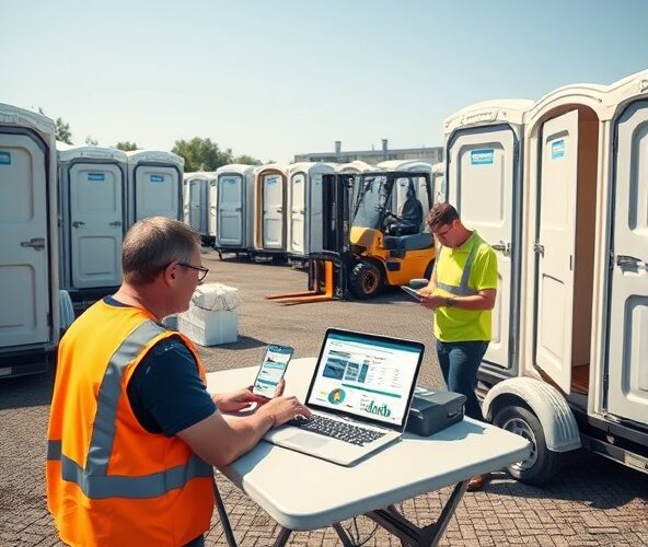 Jak w Excelu kontrolować zapas przenośnych toalet w wypożyczalni?