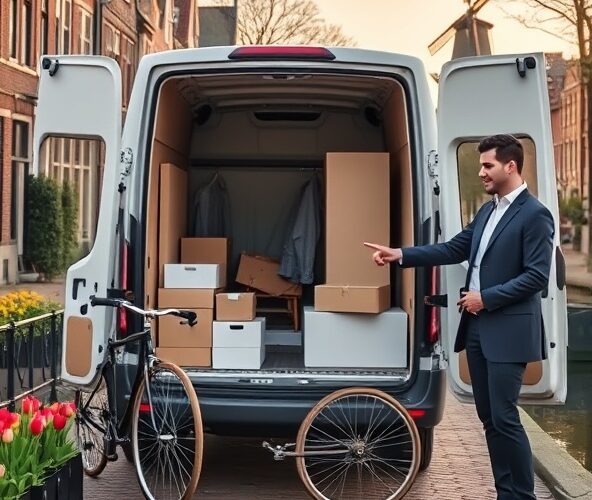 Przeprowadzki do Holandii: jakie ubezpieczenie dla 30 m³?