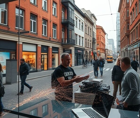 Gdzie w Warszawie na Woli jest punkt ksero oferujący edytowalny OCR?