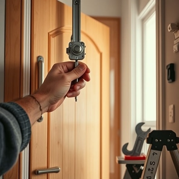 regulacja samozamykacza