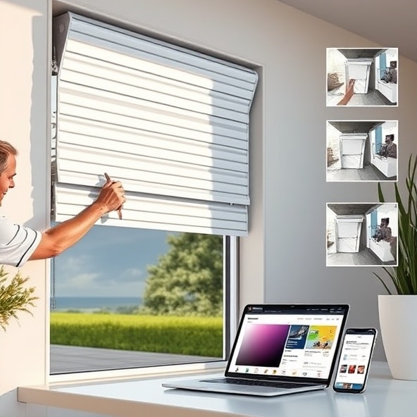 rolety zewnętrzne ręczne