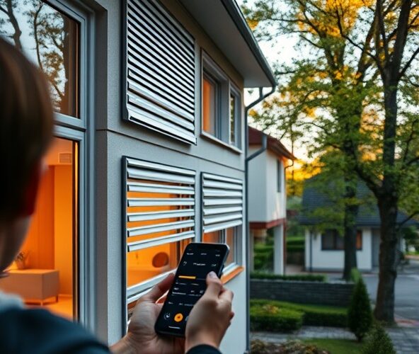 Rolety zewnętrzne Warszawa Wawer: jak sterować nimi aplikacją domową?