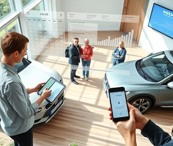 Jak CRM salonu Volvo zwiększy rezerwacje jazd samochodami hybrydowymi?