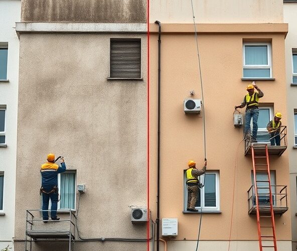 Jakie sposoby skutecznego czyszczenia elewacji tynkowej obniżą koszty?