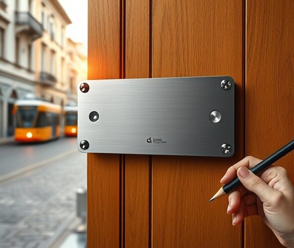 Jak napisać treść tabliczki na drzwi w Warszawie zgodną z przepisami?