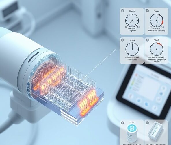 Które parametry urządzenia do radiofrekwencji mikroigłowej są kluczowe?