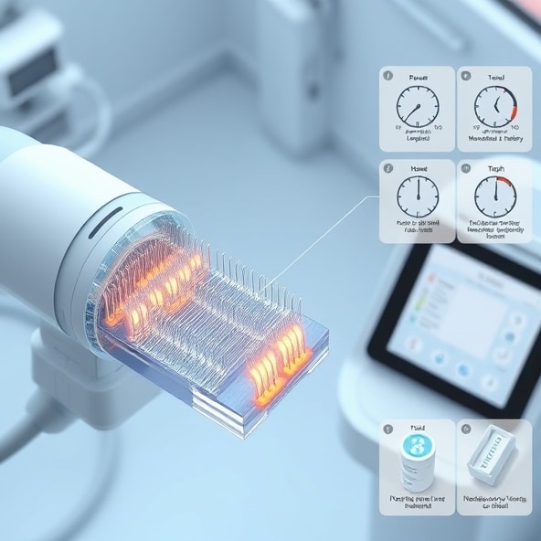 urządzenie do radiofrekwencji mikroigłowej