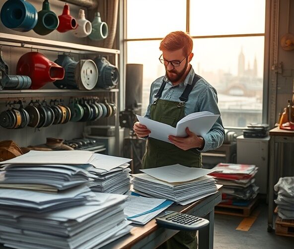 Jakie dokumenty ma mieć JDG po lakierowaniu proszkowym w Warszawie?