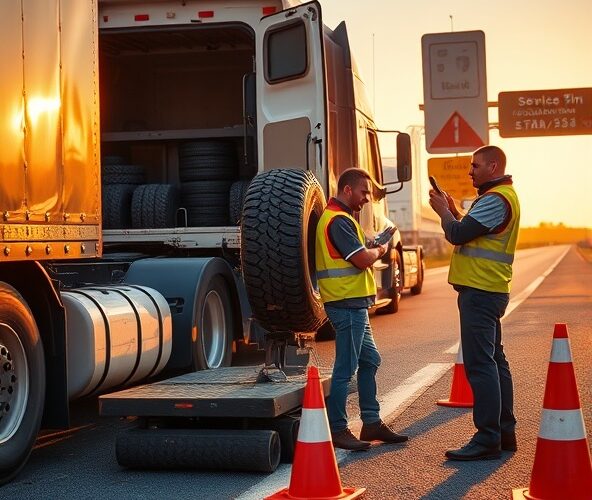 Jak szybko sprawdzić dostępność mobilnej wulkanizacji tir na trasie?