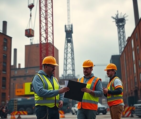 Jakie ubezpieczenie powinna mieć firma przy wynajmie dźwigów w Zabrzu?