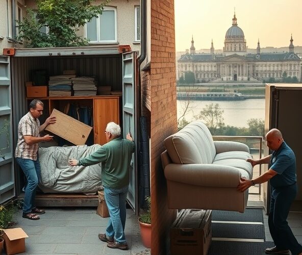 Wywóz mebli w Warszawie: kontener czy firma z wyniesieniem?
