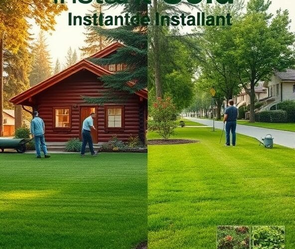 Czy zakładać trawniki w Podkowie Leśnej z rolki czy z siewu?