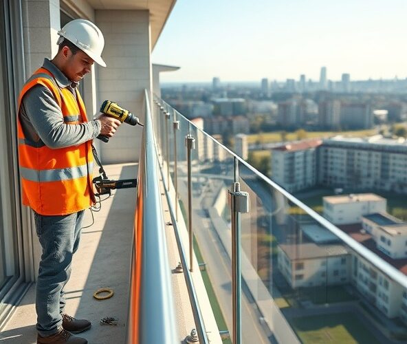 Jak wybrać wykonawcę balustrad ze stali nierdzewnej w Warszawie do montażu na balkonie w bloku?