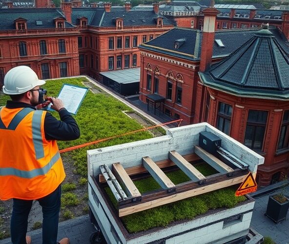 Jak sprawdzić nośność dachu pod dachy zielone w Gliwicach w starych kamienicach?