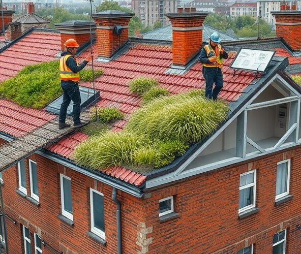 Jak sprawdzić nośność dachu pod dachy zielone w Gliwicach w starych kamienicach?