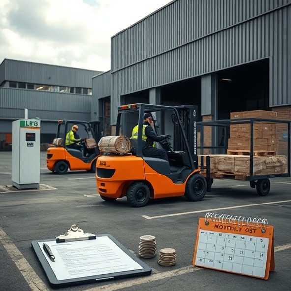 gaz do wózków widłowych