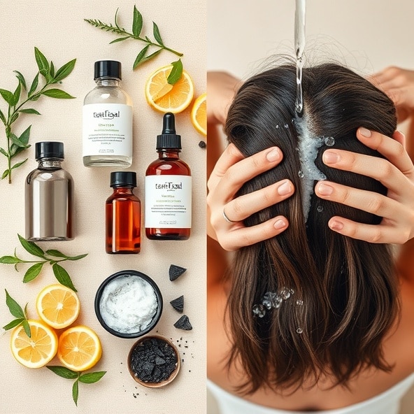 kosmetyki na oczyszczanie skóry głowy