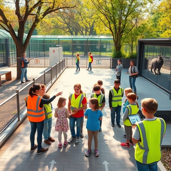 mały ogród zoologiczny
