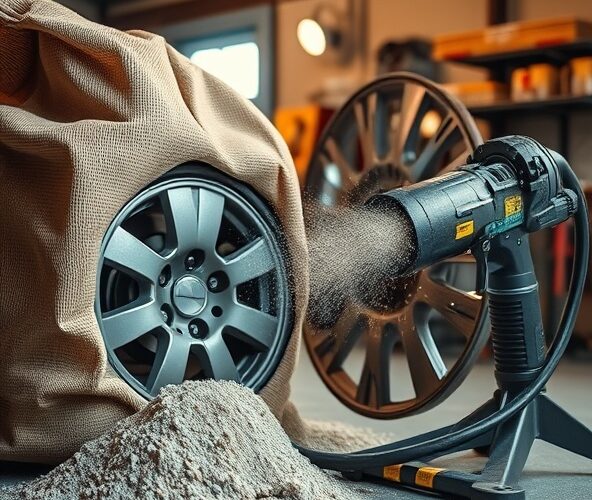 Jaki worek piasku do piaskowania wybrać do domowego czyszczenia felg?