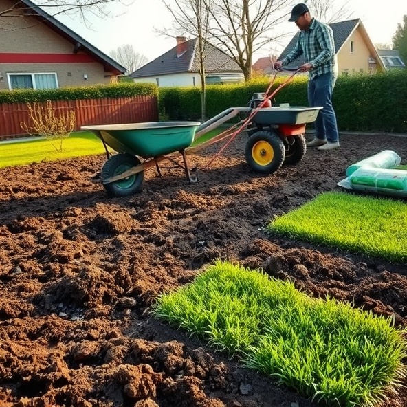 zakładanie trawników pruszków