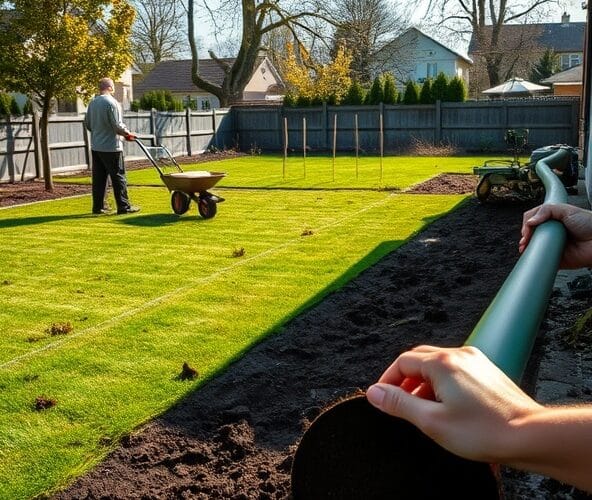 Jak przygotować podłoże pod zakładanie trawników w Pruszkowie?