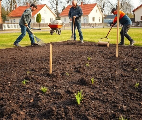 Jak przygotować podłoże pod zakładanie trawników w Pruszkowie?