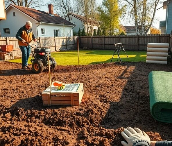 Jak przygotować podłoże pod zakładanie trawników w Pruszkowie?
