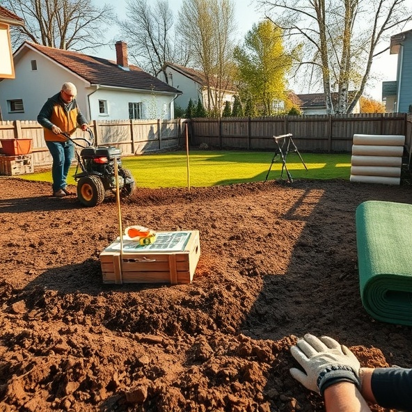 zakładanie trawników pruszków