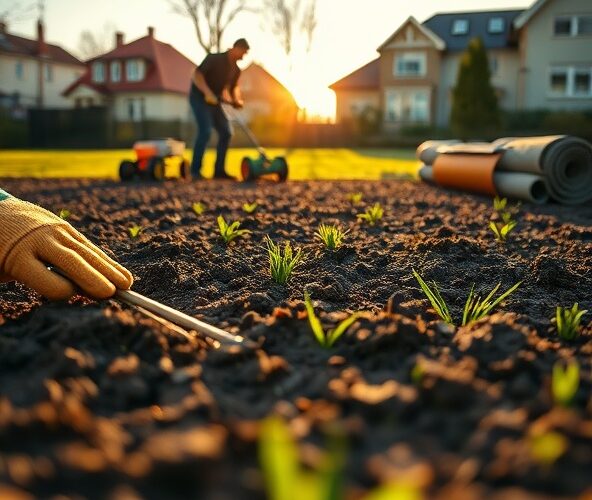 Jak przygotować podłoże pod zakładanie trawników w Pruszkowie?