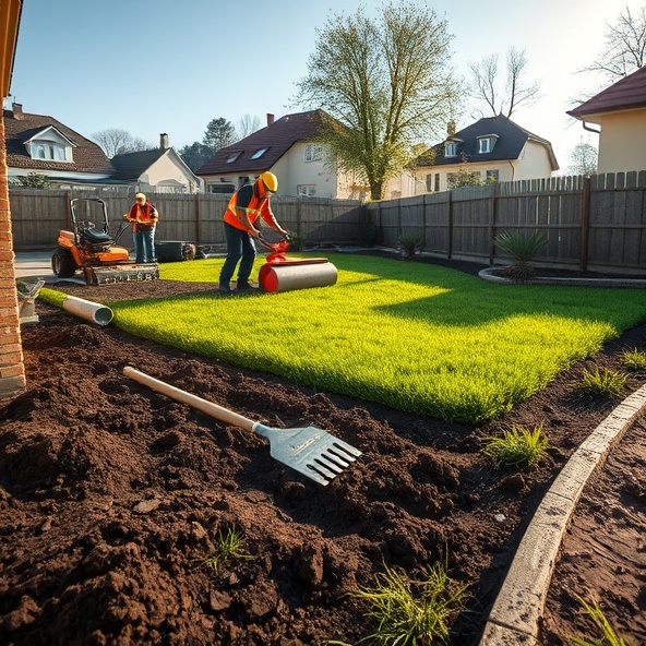 zakładanie trawników pruszków