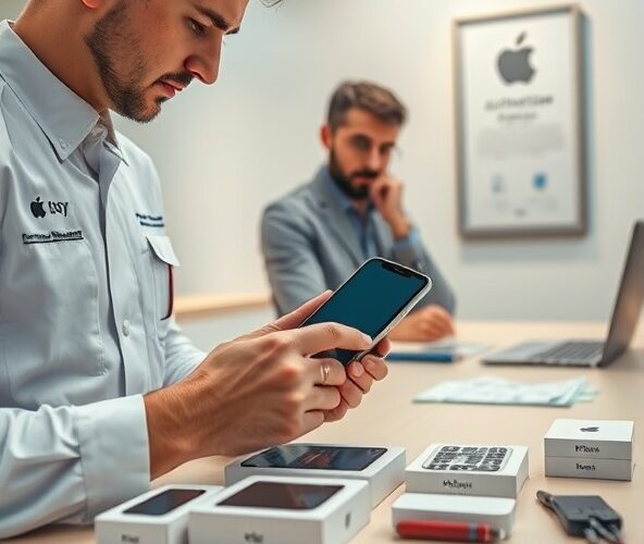 Czy autoryzowany serwis Apple Ursus wymienia oryginalne ekrany?