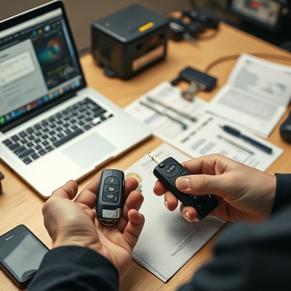 dorabianie kluczy z immobilizerem