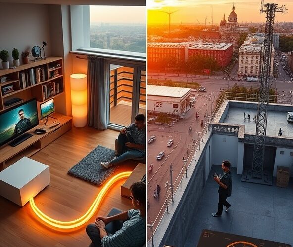 Światłowód czy 4G: co wybrać dla internetu domowego w Warszawie?