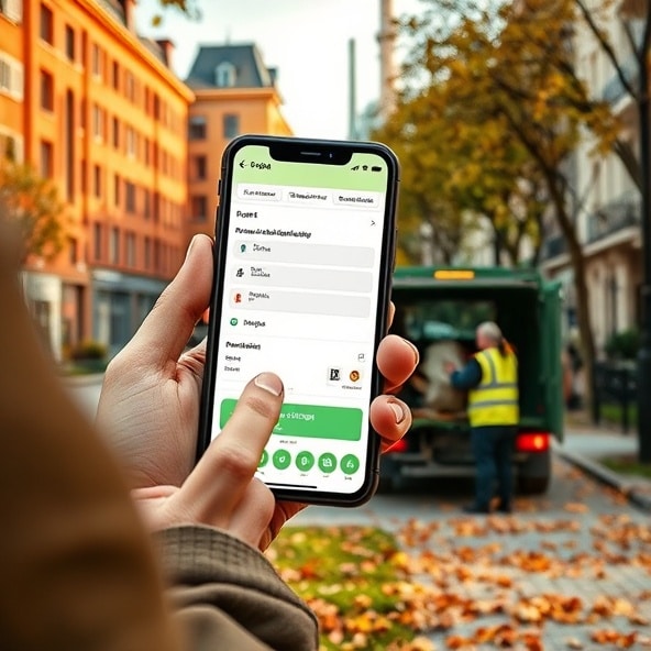 odbiór liści i odpadów zielonych łódź