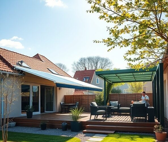 Jakie zadaszenie tarasu w Otwocku najlepiej ograniczy nagrzewanie?