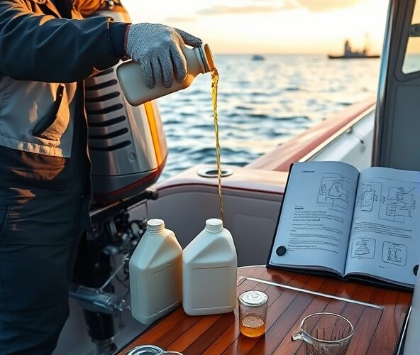 Jaki olej do silnika zaburtowego 4-suw wybrać do żeglugi morskiej?