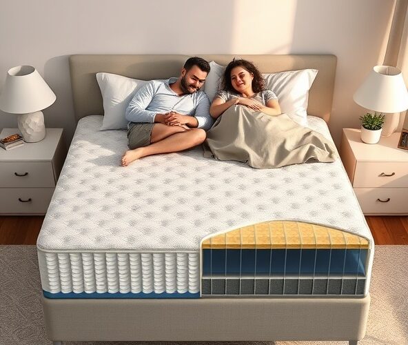 Jak wybrać materac kieszeniowy 160×200 dla par o różnej wadze?