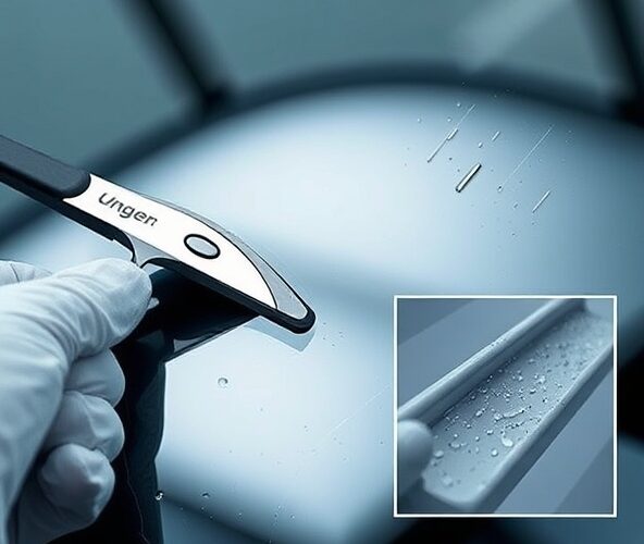 Czy skrobaczka Unger porysuje szyby z powłoką ceramiczną?