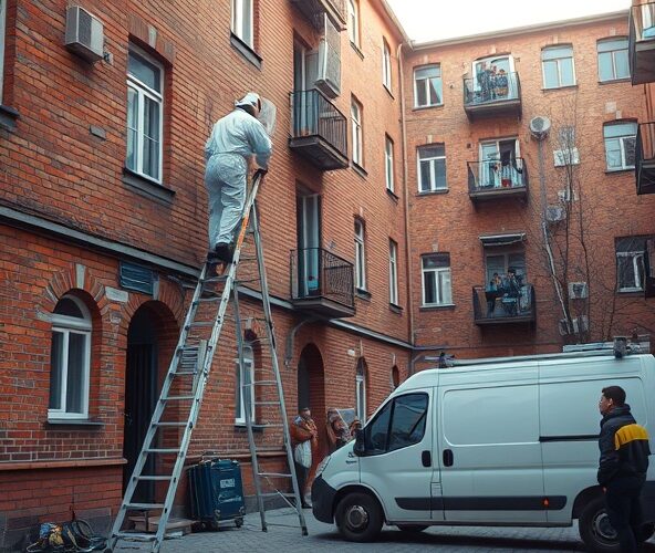 Jak bezpiecznie usunąć gniazdo os w Pradze Północ w bloku?