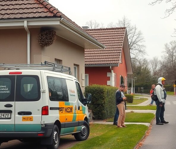 Jak bezpiecznie zlecić usuwanie gniazd szerszeni w Rembertowie przy domu jednorodzinnym?