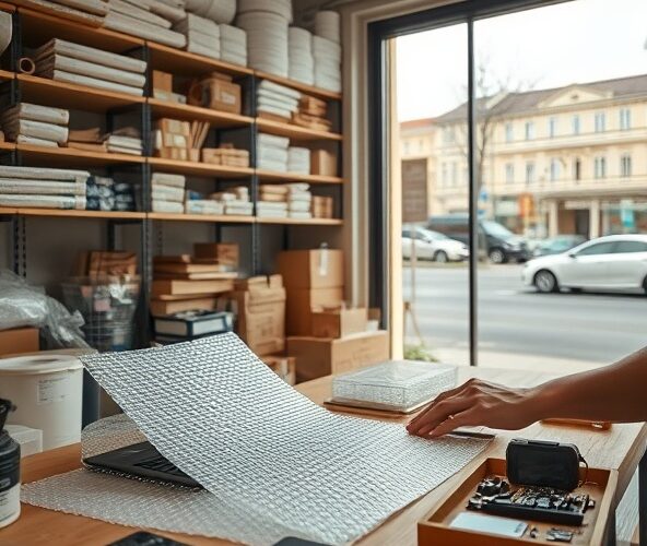 Gdzie w Warszawie kupić folię bąbelkową, by chronić elektronikę?