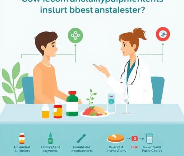 Jak łączyć suplementy diety przy insulinooporności, żeby uniknąć groźnych interakcji?