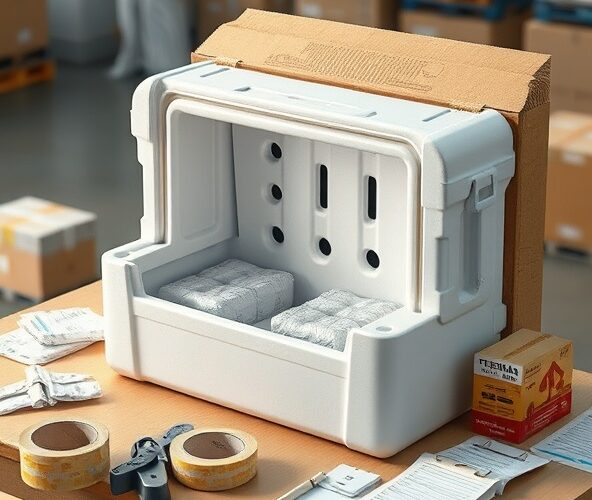 Jak wydłużyć żywotność lodówek styropianowych przy wysyłce?