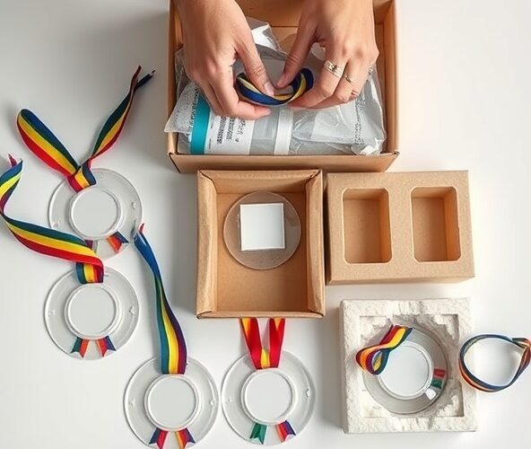 Jak zapakować medale z plexi do wysyłki, by uniknąć zarysowań?