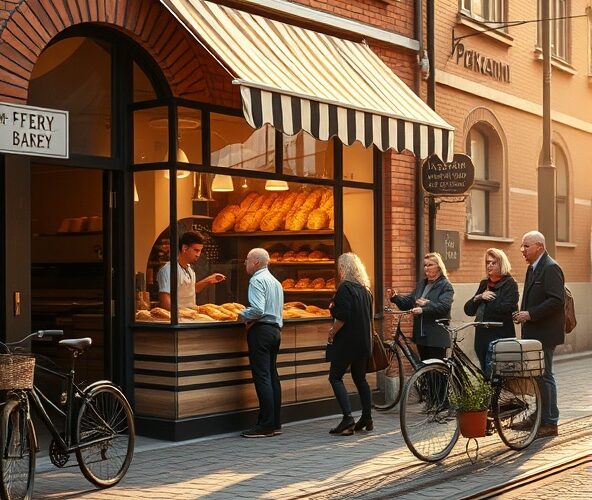 Jak mała piekarnia rzemieślnicza w Krakowie (Podgórze) przyciągnie porannych klientów?