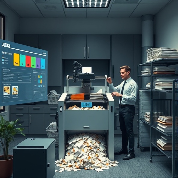 profesjonalne niszczenie dokumentów