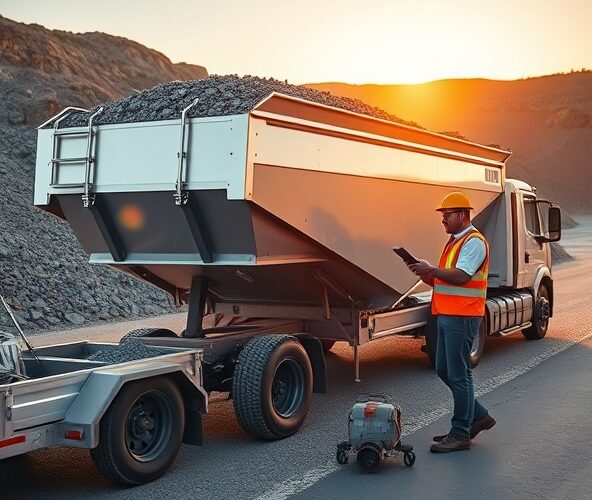 Jaką przyczepę samochodową wywrotkę wybrać dla JDG dowożącej kruszywa, by obniżyć koszty paliwa i serwisu?