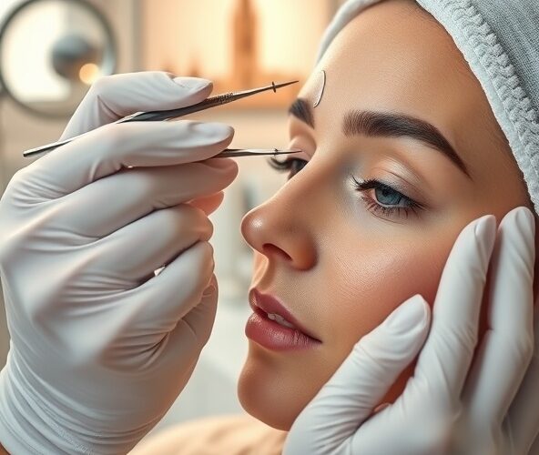 Jaką metodę regulacji brwi w Rybniku wybrać przy skórze naczynkowej i skłonności do podrażnień?